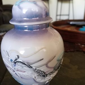 Moriage Dragonwear 7" Ginger Jar With Lid.